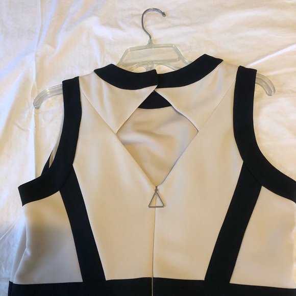 M&S Collection dress ivory/black - Picture 5 of 7